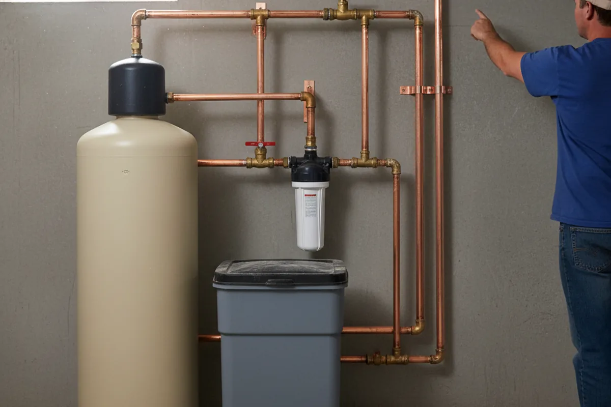 Whole-house water treatment system installed in Washburn